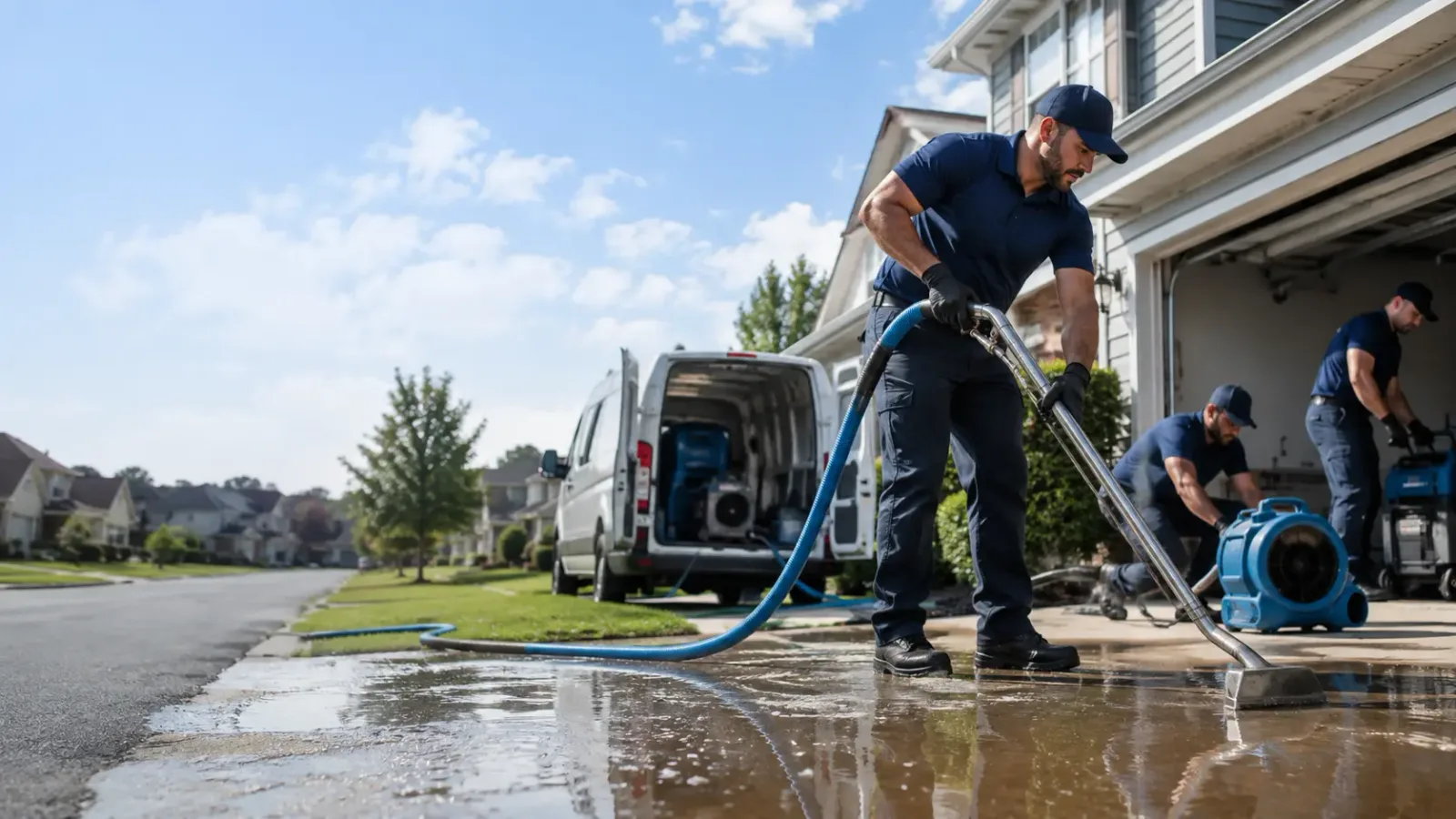 Flood Damage Restoration in Howard, KS